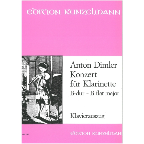 Dimler, Anton - Clarinet Concerto in Bb Major