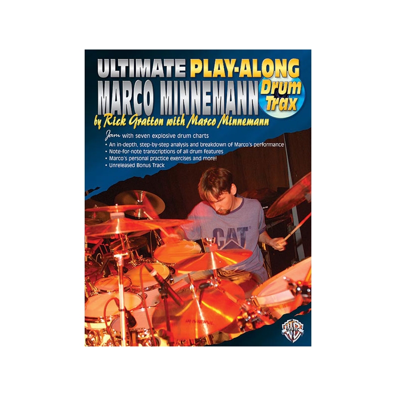 Gratton, Rick - Ultimate Play-Along Drum Trax: Marco Minnemann