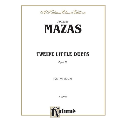 Twelve Little Duets, Opus 38
