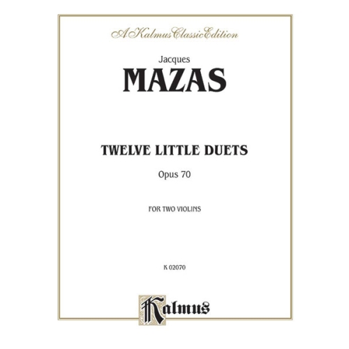 Twelve Little Duets, Opus 70
