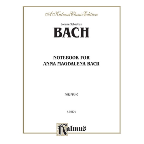 Notebook for Anna Magdalena Bach