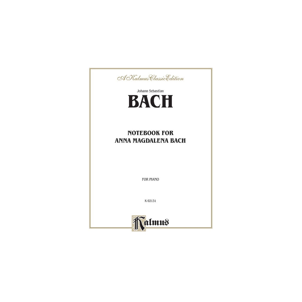 Notebook for Anna Magdalena Bach