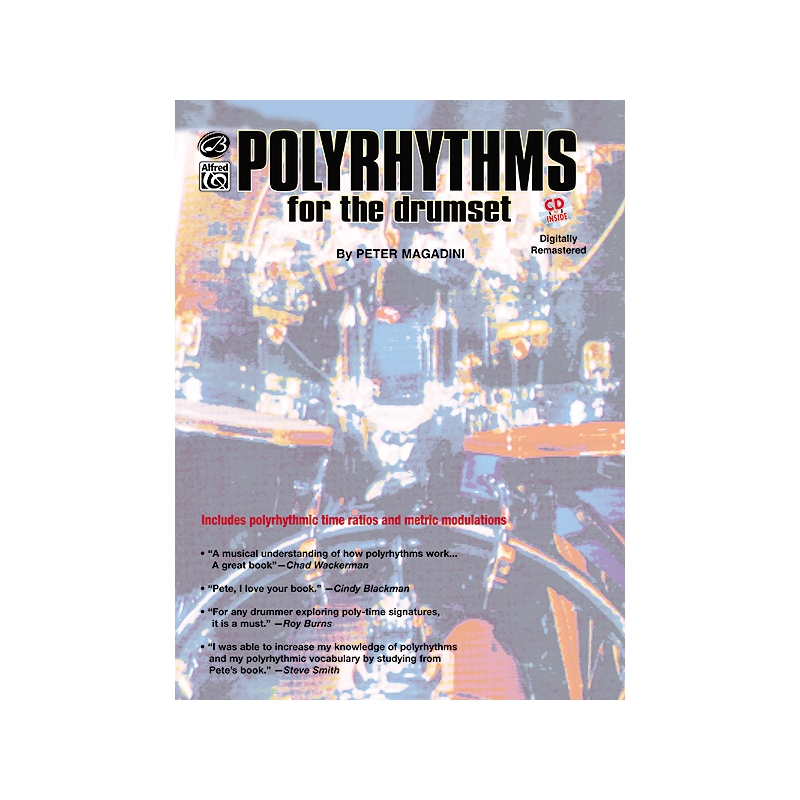 Magadini, Peter - Polyrhythms for the Drumset
