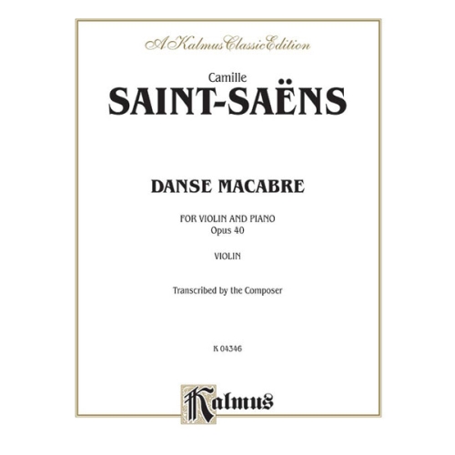 Danse Macabre, Opus 40