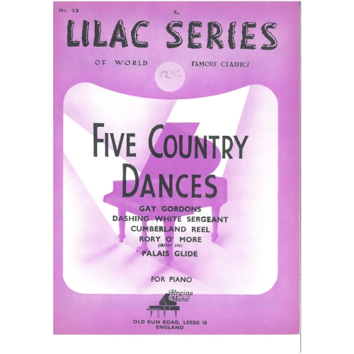 Five Country Dances for...