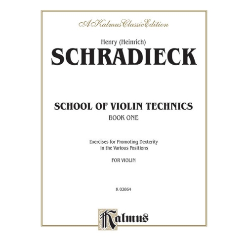 School of Violin Technics