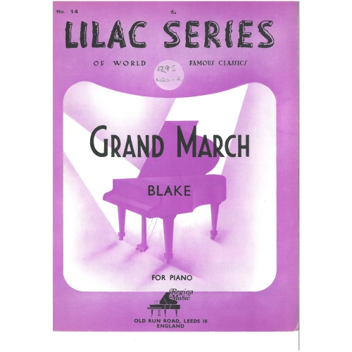 Blake - Grand March for Piano Solo