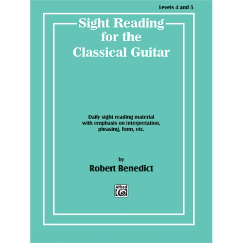 Sight Reading for the Classical Guitar, Level IV-V