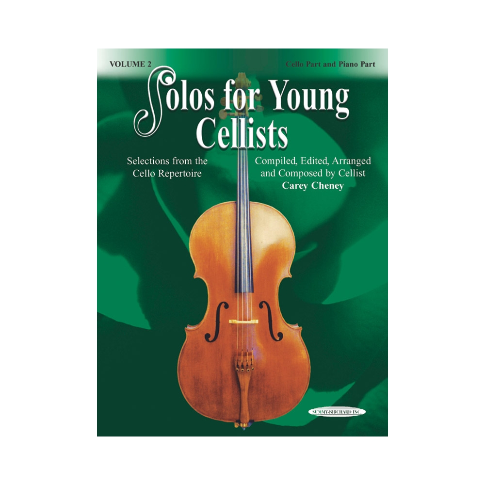 Solos for Young Cellists Cello Part and Piano Acc., Volume 2