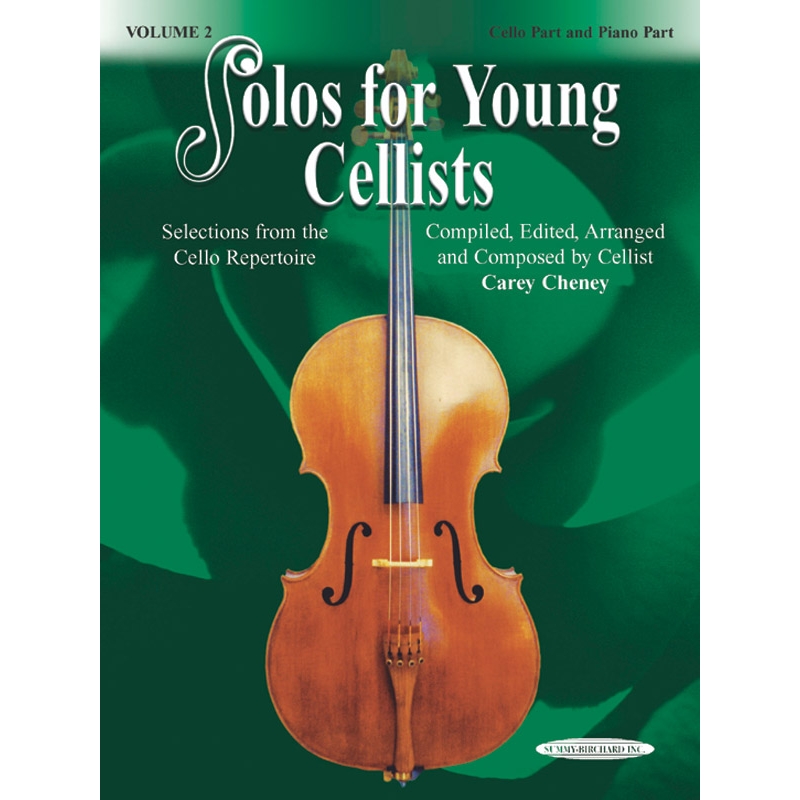 Cheney, Chris - Solos for Young Cellists Book 2 (Piano Acc.)