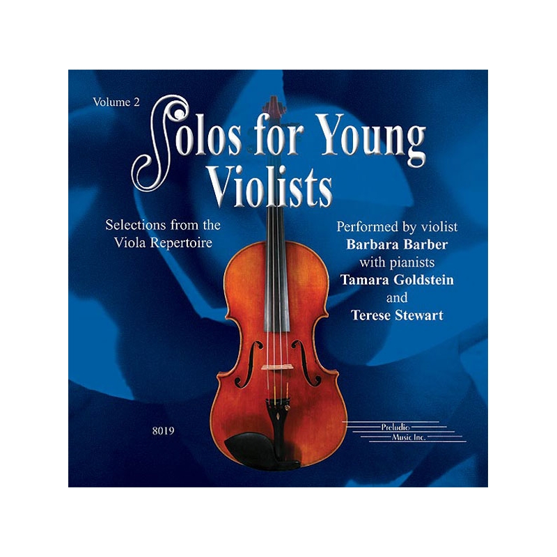 Solos for Young Violists CD, Volume 2