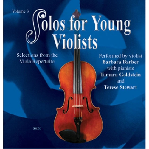Solos for Young Violists CD, Volume 3
