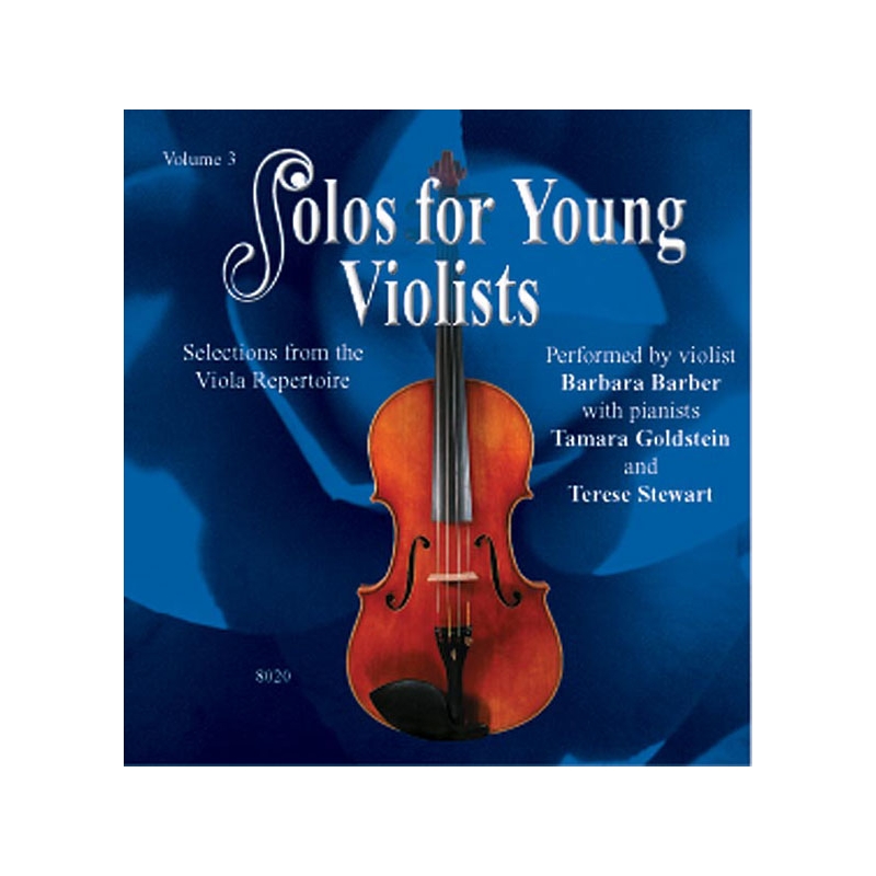Solos for Young Violists CD, Volume 3