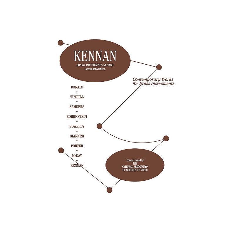 Kennan, Kent - Sonata for Trumpet and Piano (Rev 1986 Edition)