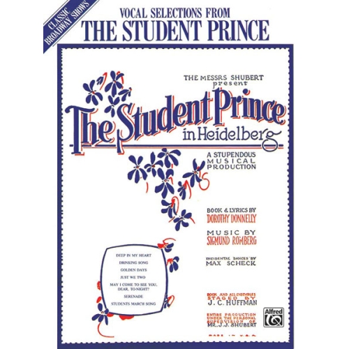 The Student Prince: Vocal Selections