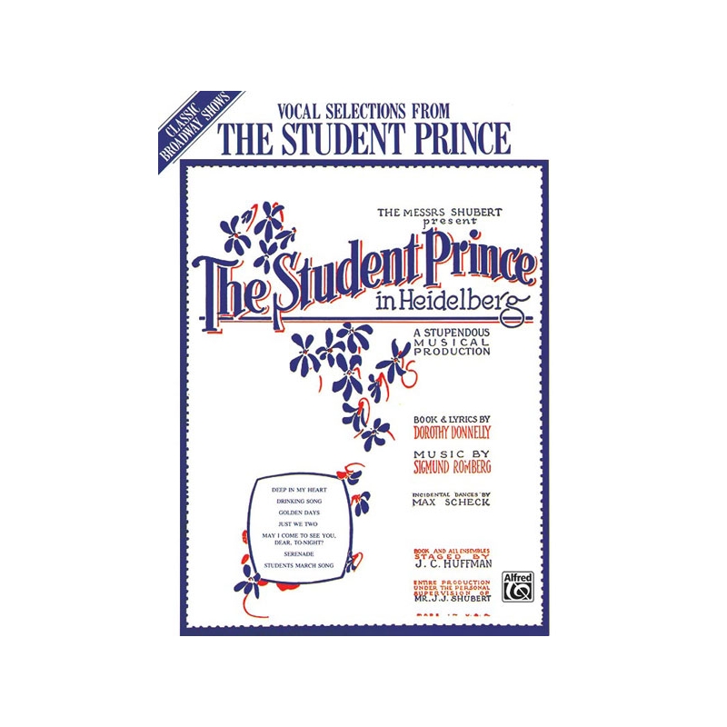 The Student Prince: Vocal Selections
