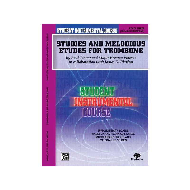 Tanner & Vincent - Studies and Melodious Etudes for Trombone, Lev III