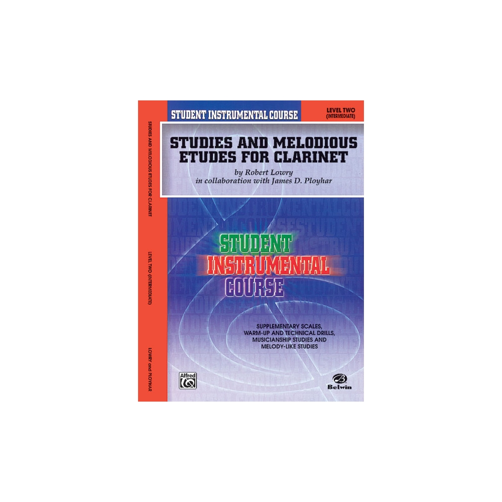 Student Instrumental Course: Studies and Melodious Etudes for Clarinet, Level II