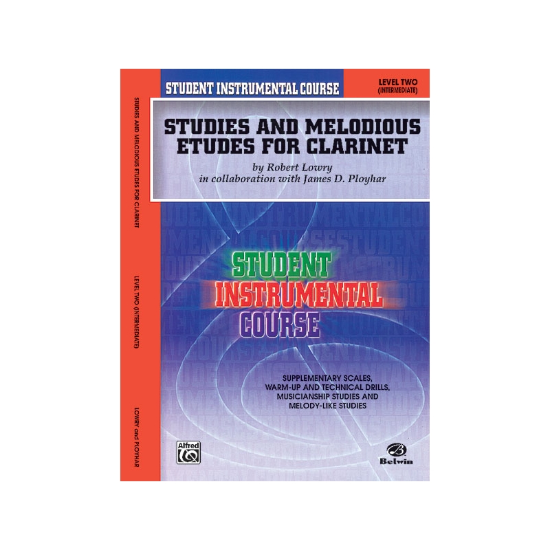 Student Instrumental Course: Studies and Melodious Etudes for Clarinet, Level II