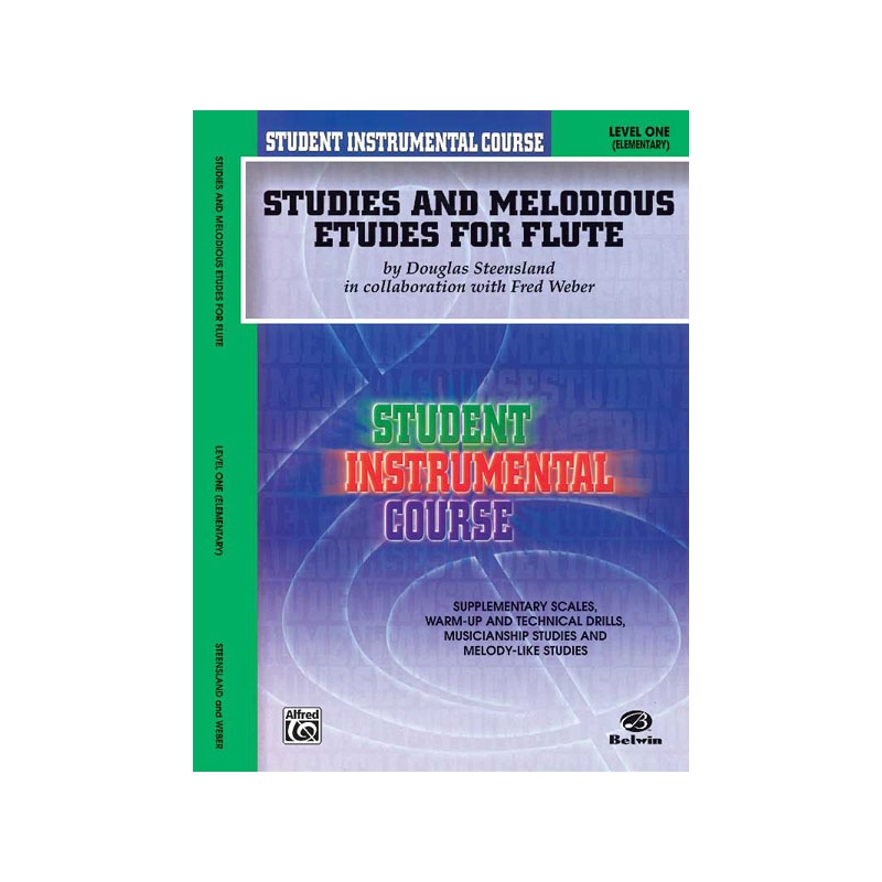 Steensland & Weber - Studies and Melodious Etudes for Flute, Level I