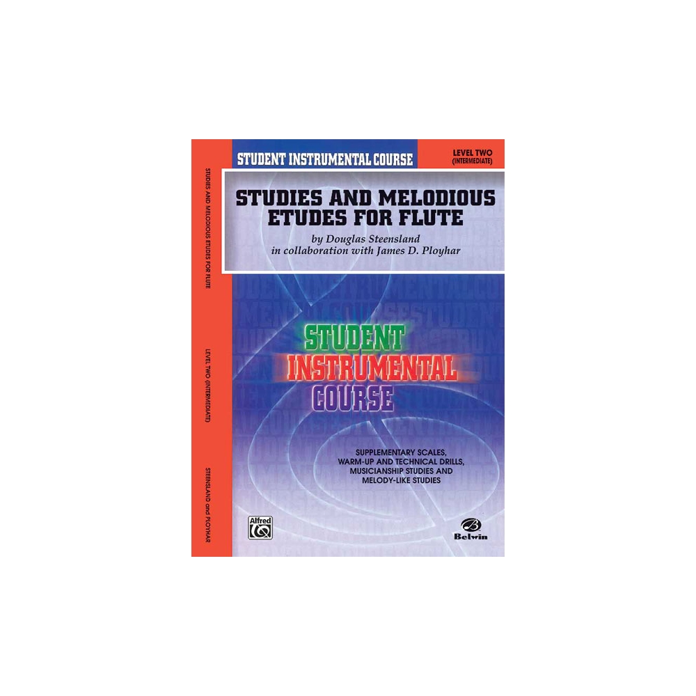Steensland, Douglas - Studies and Melodious Etudes for Flute, Level II
