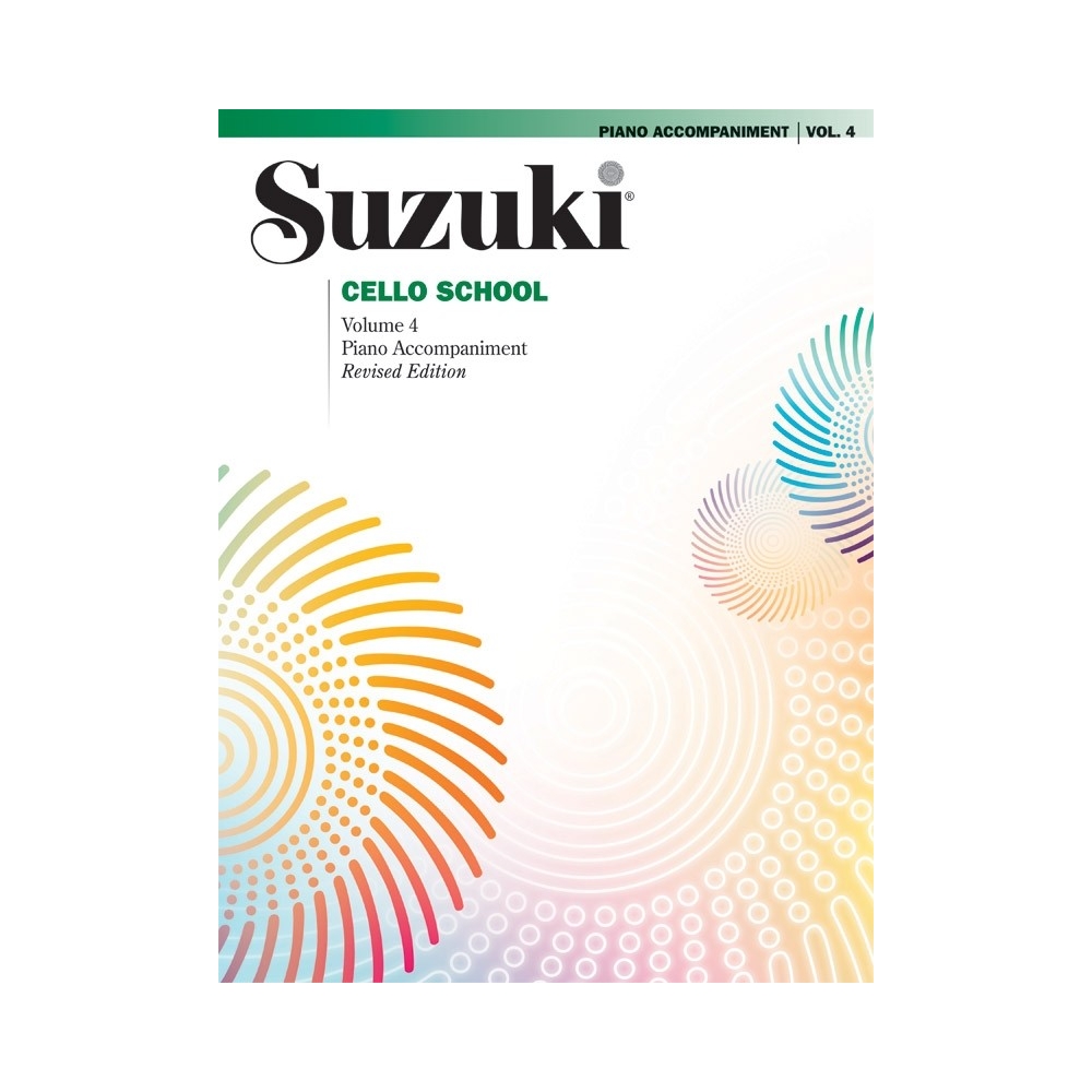 Suzuki Cello School, Volume 4 – Piano Accompaniment