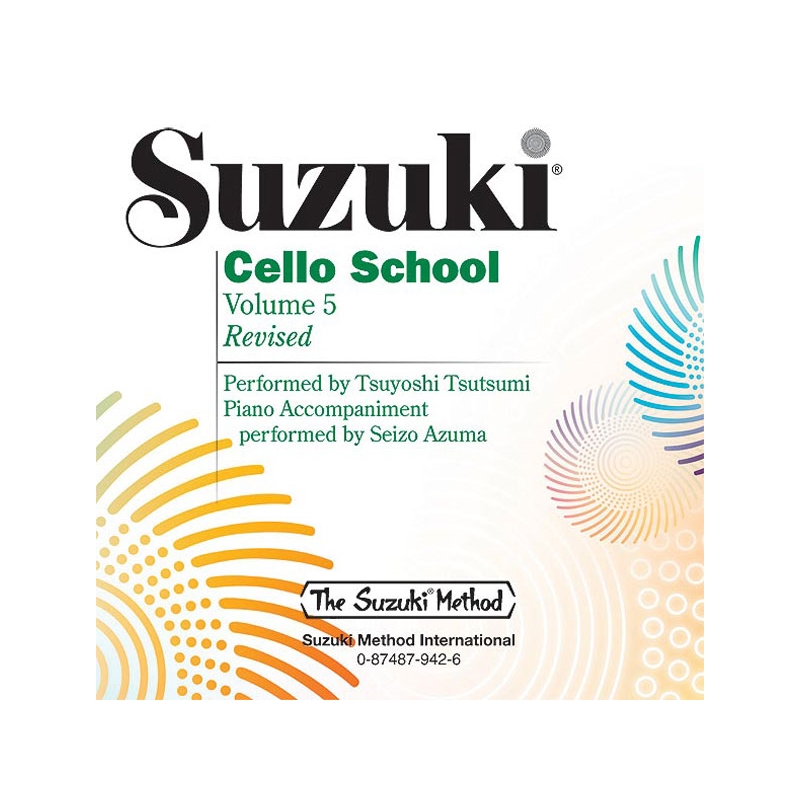 Suzuki Cello School 5 CD