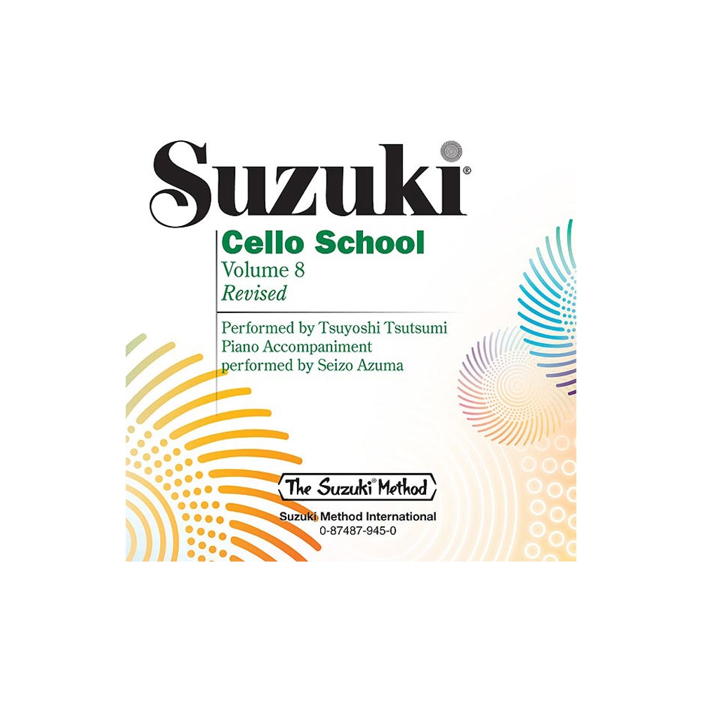 Suzuki Cello School 8 CD