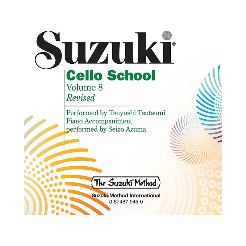 Suzuki Cello School 8 CD