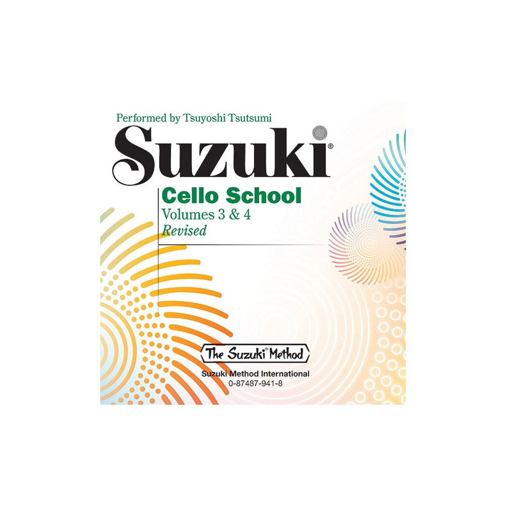 Suzuki Cello School 3 & 4 CD