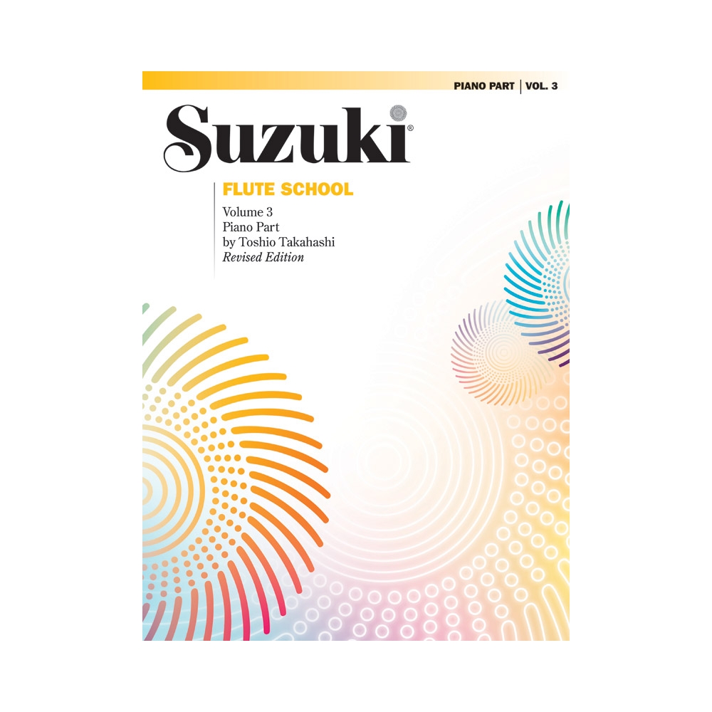Suzuki Flute School Piano Acc., Volume 3 (Revised)
