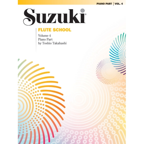 Suzuki Flute School Piano Acc., Volume 4 (Revised)