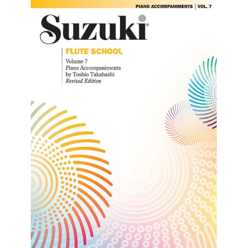 Suzuki Flute School Piano Acc., Volume 7 (Revised)