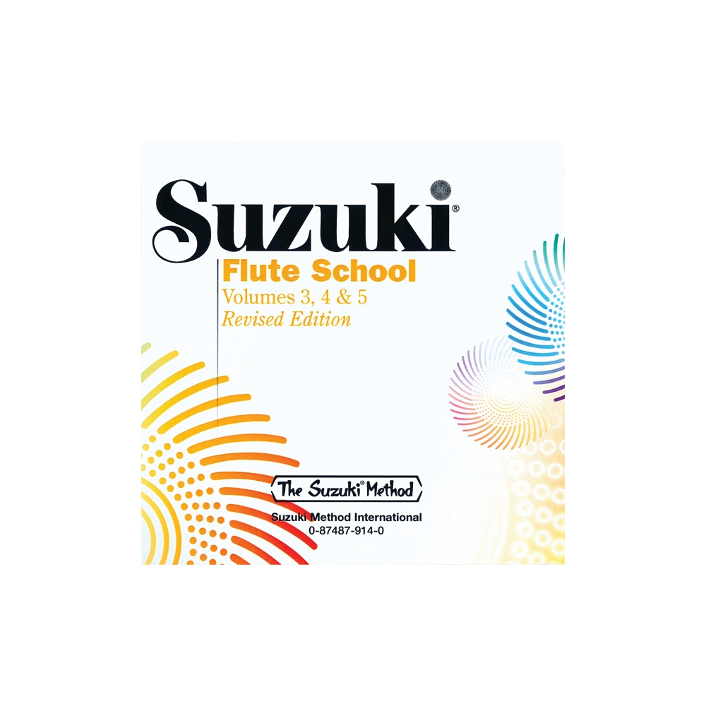 Suzuki Flute School CD, Volume 3, 4 & 5 (Revised)