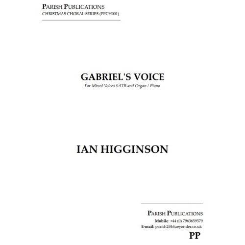 Higginson, Ian - Gabriel's Voice (SATB & Keyboard)