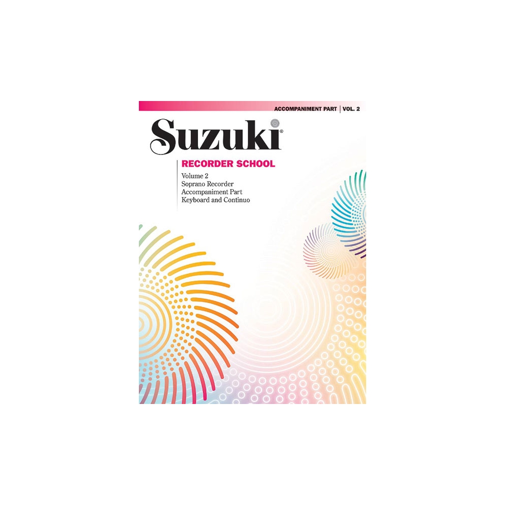 Suzuki Recorder School (Soprano Recorder) Accompaniment, Volume 2 (Revised)