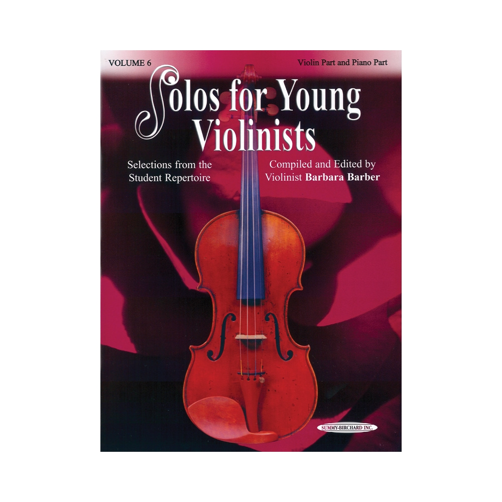 Solos for Young Violinists Violin Part and Piano Acc., Volume 6