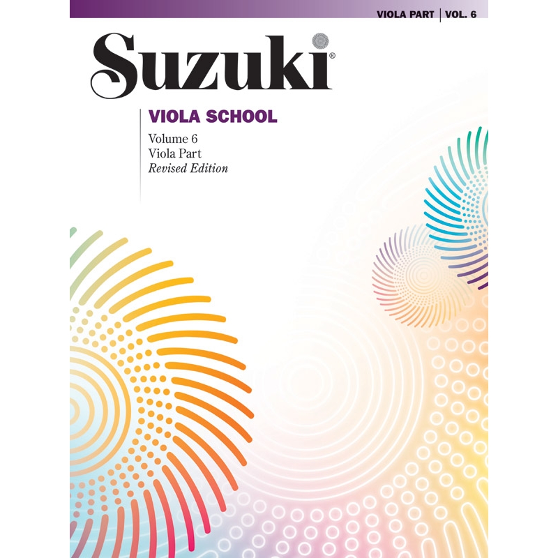 Suzuki Viola School 6 (Revised edition)