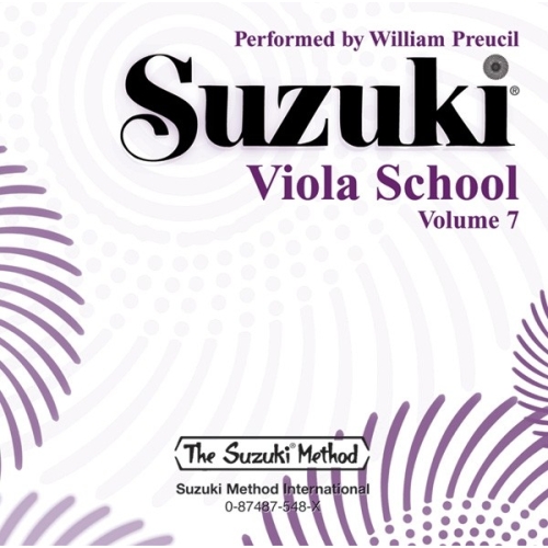 Suzuki Viola School, Volume 7 – CD