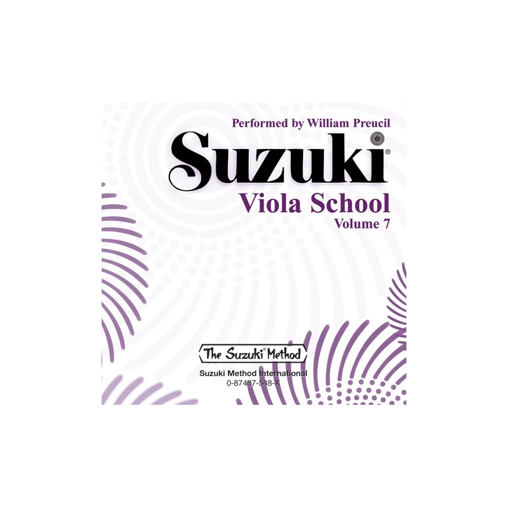 Suzuki Viola School, Volume 7 – CD