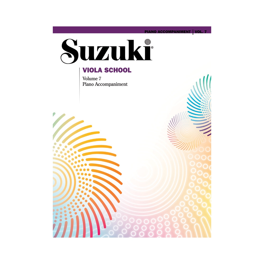Suzuki Viola School Piano Acc., Volume 7