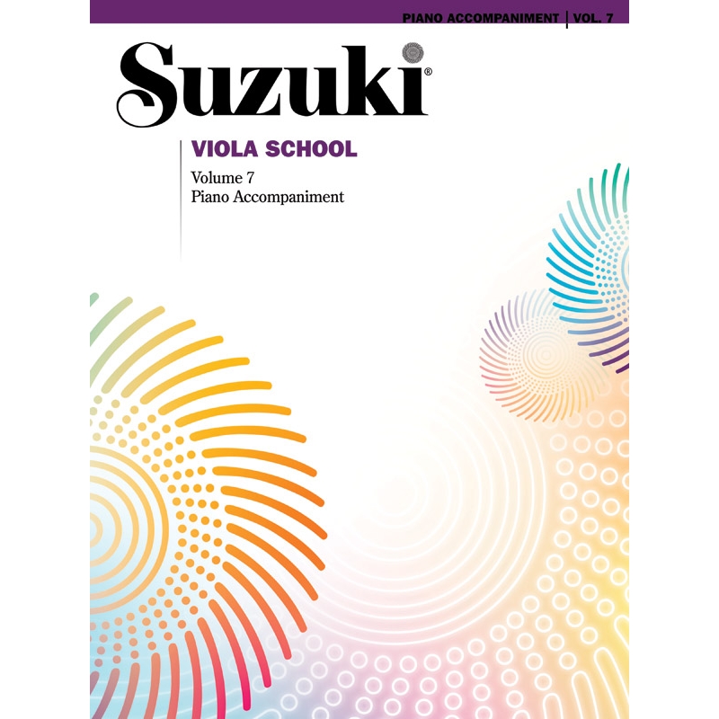 Suzuki Viola School Piano Acc., Volume 7