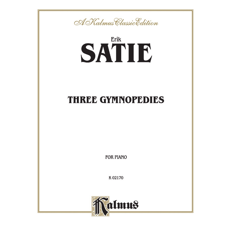 Satie, Erik - Three Gymnopedies