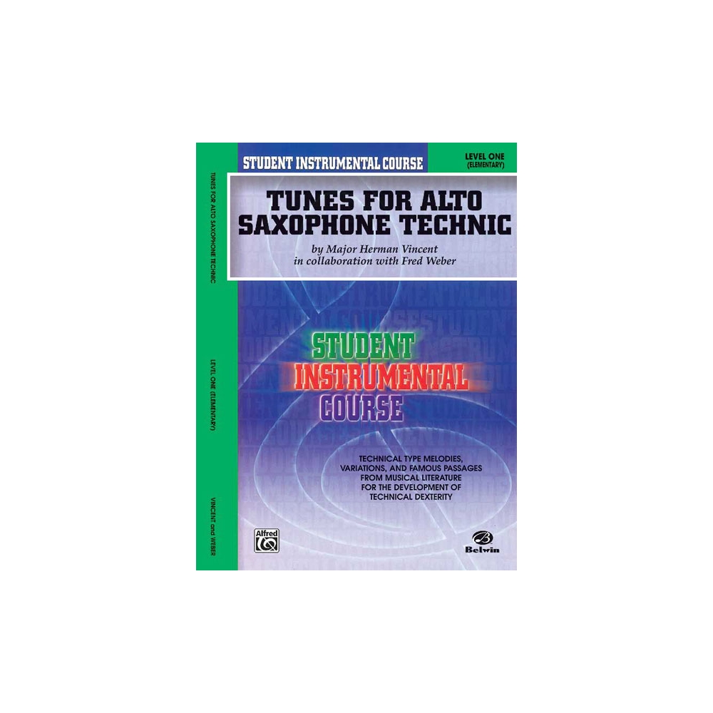 Vincent, Herman - Tunes for Alto Saxophone Technic, Level I