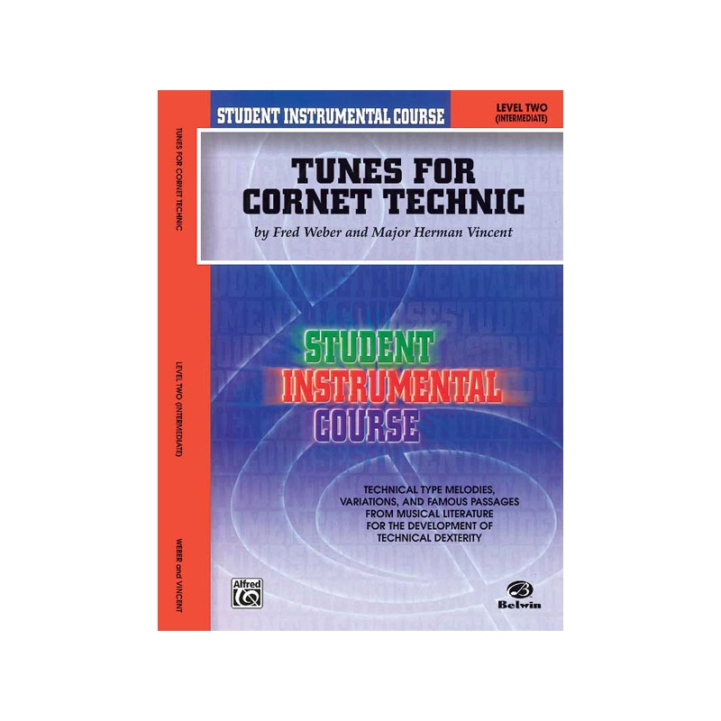 Student Instrumental Course: Tunes for Cornet Technic, Level II