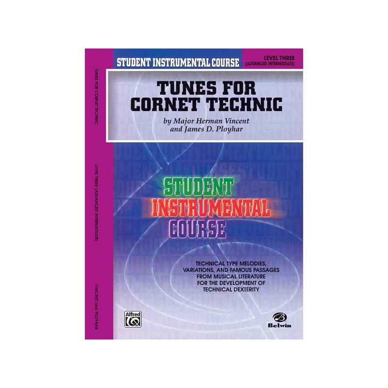 Vincent, Major Herman - Tunes for Cornet Technic, Level III