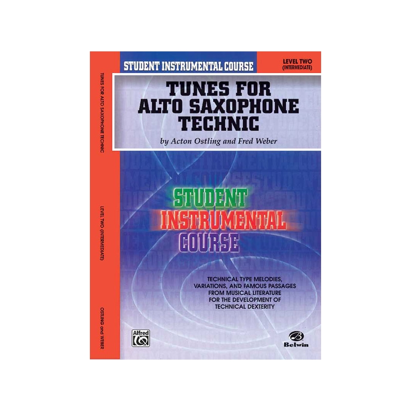 Weber & Ostling - Tunes for Alto Saxophone Technic, Level II