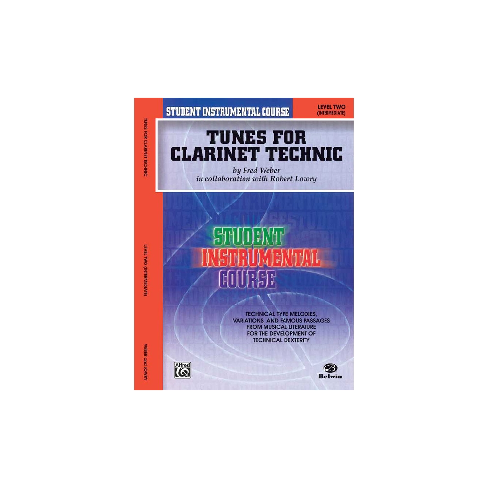 Weber, Fred - Tunes for Clarinet Technic, Level II