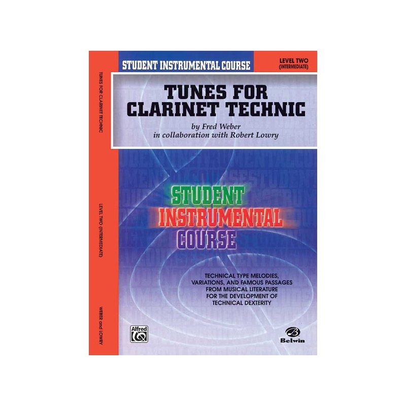 Weber, Fred - Tunes for Clarinet Technic, Level II