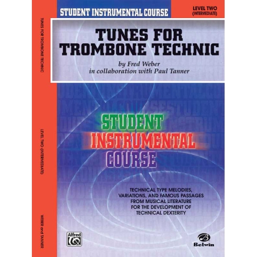 Student Instrumental Course: Tunes for Trombone Technic, Level II
